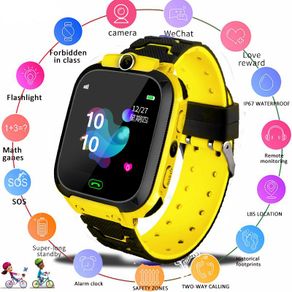 Smart Watch for Kids Phone Watch for Android IOS Life Waterproof LBS Positioning 2G Sim Card Dail Call