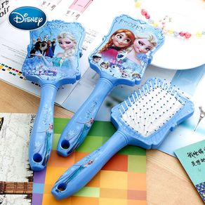 Disney Frozen Princess Comb Anna Elsa Anti-static Hair Care Brushes Baby Girls Dress Up Makeups Birthday Kids Gifts