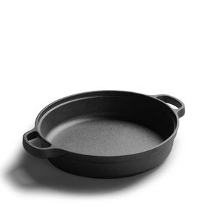 Cast iron pan uncoated non-stick pan multi-function frying pan home cast iron pancake pot multi-purpose soup hot cooker