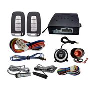 12v PKE Car Alarm Remote Control Car Keyless Entry Engine Start Alarm System Push Button Remote Starter Stop Auto