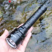 yupard 3*XM-L2 LED T6 yellow light white light  Waterproof Flashlight underwater Torch diver diving lamp swiming 18650 lantern