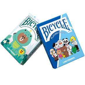 Bicycle line friends playing cards hot sale