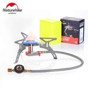 NatureHike Portable Outdoor Foldable Gas Stove Camping Hiking Picnic Cooking Stove Burner