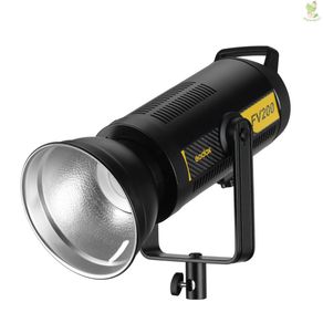 Godox FV200 1/8000s High Speed Sync Flash LED Light 200W Dimmable 5600K CRI 96+ Built-in Godox 2.4G Wireless Receiver 8    A0223