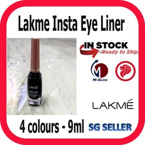 (SG Seller) LAKMÉ Insta Liner - Water resistant Eye liner, 9ml Bottle Matte Finish