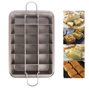 Brooklyn Brownie Copper Nonstick Baking Pan with Built-in Slicer