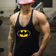 Brand Vest Mens Bodybuilding Fitness Top Men Gym Tank Top Clothing Muscle Sleeveless Singlets Fashion Workout Sports Shirt