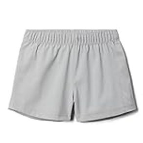 Columbia Toddler Girls Tamiami Pull-On Short, Cool Grey, 4T