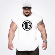 Brand Casual Shirts Men's Hot Selling Men's Bodybuilding Fitness Tank Top Bodybuilding Sleeveless Gyms Vest Singlets Workout