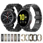 20MM 22MM Strap for Samsung Galaxy Watch Active 2/Active Band Stainless Steel Bracelet for Gear S3 Galaxy Watch 42/46mm Belt