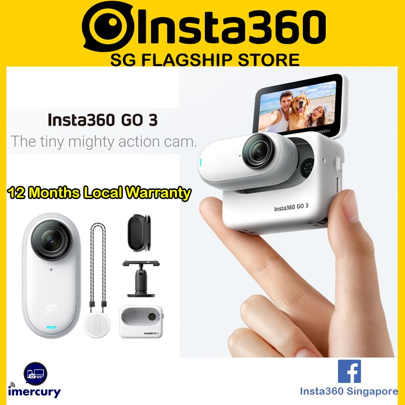 Insta360 GO 3 32G 64GB 128G Small Action Camera Mini Sport Vlog Insta360 Go3  32 64 128G Camera Stabilization