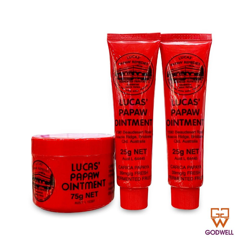 Lucas Papaw Ointment 25g x2 (Double Pack) - Paw Paw Cream