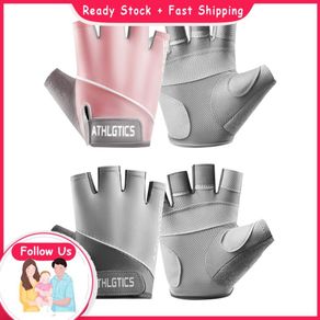 Henye Sport Gloves  Half Finger Sports Sun Protection Anti Slip Fingerless for Fishing