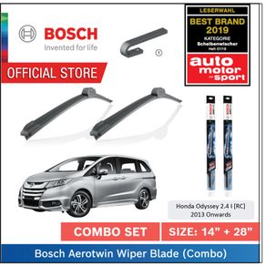 Bosch Aerotwin Wiper Set Honda Odyssey 11.2013 - Size: 14 inch + 28 inch
