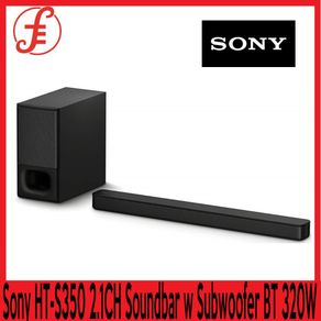 Sony HT-S350 2.1CH Soundbar with Powerful Subwoofer and Bluetooth Technology 320W (350 HTS350)