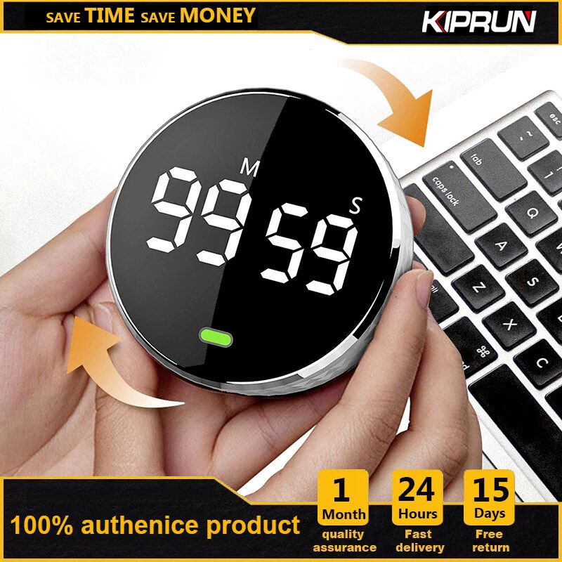 VOCOO Digital Kitchen Timer Cooking Study Shower Stopwatch Counter Alarm  Clock LCD Time Timer Electronic Countdown Reminder