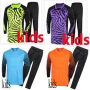2020 kids Soccer Goalkeeper Uniform Soccer Jerseys Sets Children Football Goalkeeper Doorkeepers Shirt pants Shorts