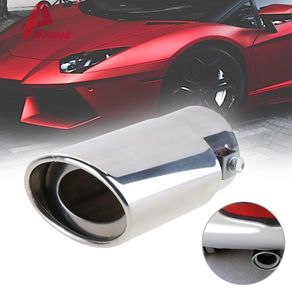 Stainless Steel Rear Round Exhaust Pipe Tail Exhaust Muffler Tip Prices and  Specs in Singapore, 12/2023