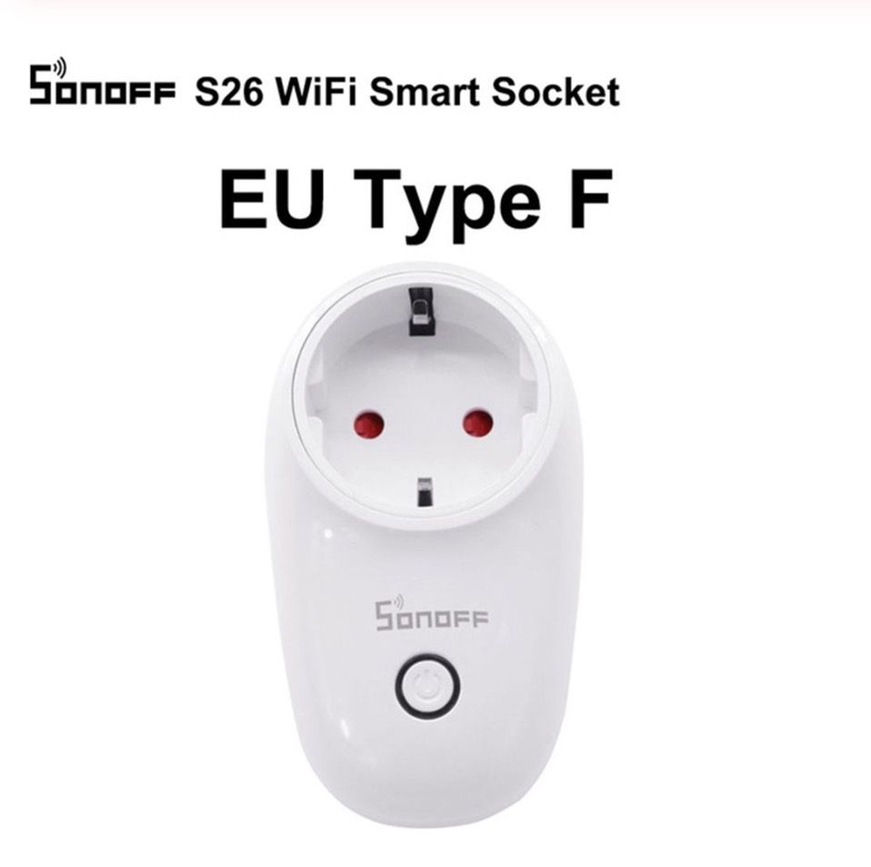 1/3/5PCS Itead SONOFF S26 WiFi Smart Plug EU Power Socket