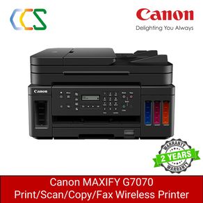 BEST SOHO PRINTER Canon PIXMA G7070 Refillable Ink Tank All-In-One Printer *** Free $30 NTUC Voucher From Canon