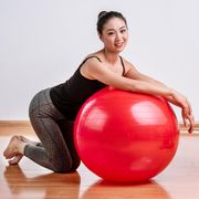 Sports Yoga Balls Bola Pilates Fitness Gym Balance Fitball Exercise Pilates Workout Massage Ball 55cm 65cm
