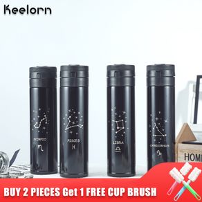 350/500ml Double Wall 304 Stainless Steel Hot Water Vacuum Flasks Thermos  Cup Coffee Tea Milk Travel Mug Thermo Bottle Thermocup