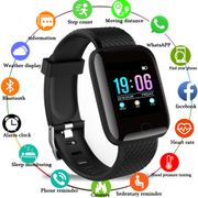 Smart Watch Men Women Blood Pressure Waterproof Smartwatch Heart Rate Monitor Fitness Tracker Watch GPS Sport For Android IOS