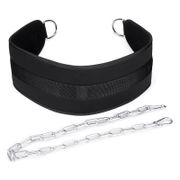 Fitness Equipments Dip Belt Weight Lifting Gym Body Waist Strength Training Power Building Dipping Chain Pull Up