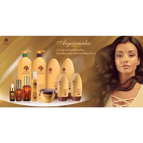 Arganmidas🌳Moroccan Argan Oil Clear Hydrating Shampoo 450ML,Clear Hydrating Conditioner 450ML,Moroccan Argan Oil 100ML🌳