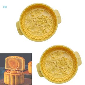 125g mooncake mould Large Floral & bird rabbit mooncake press mold