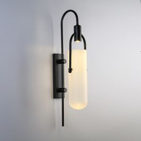 Nordic Creative Designer Studio Wall Light Art Simply Glass Dining Room Hotel Bedroom Light Fixtures Free Shipping