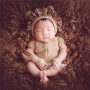 Newborn Baby Photography Prop  Crochet Knit Costume Prop Outfits Baby Hat Photo Props