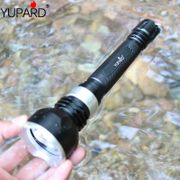 YUPARD Underwater Diving diver Flashlight Torch XM-L2 led T6 Light Lamp Waterproof 18650 rechargeable battery white yellow light