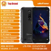 Android10 IP68 Rugged Waterproof Smartphone 5.7-inch Cell Phone 4GB 64GB NFC 4G LTE Mobile Phone Octa-core Ulefone Armor X8