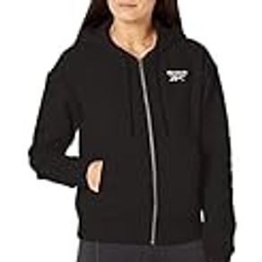 Reebok Women's Standard Full-Zip Sweatshirt, Black