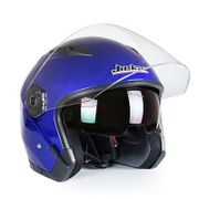Motorcycle Helmets Electric Bicycle Open Face Dual Lens Visors Men Women Summer Scooter Motorbike Moto Bike Helmet