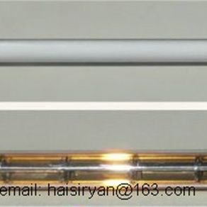 Quartz glass tube halogen heating lamp