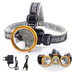10W 20W 25W High Power LED Headlamp frontal Flashlight Rechargeable Headlight Battery Head Lamp Torch lights Camping Fishing