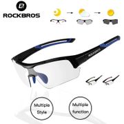 ROCKBROS Photochromic Cycling Sunglasses Polarized Cycling Glasses Outdoor Sports MTB Bicycle Bike Sunglasses Bike Eyewear