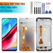 For Vivo Y93 LCD Y91 Display Y91c Touch Screen Digitizer Assembly With Frame Y91i Screen Replacement y95 Display y93s Repair