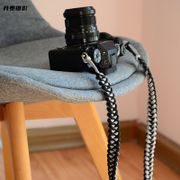hand-woven Nylon rope Camera Shoulder Neck Strap Belt for Mirrorless Digital Leica Canon Fuji Nikon Olympus Pentax Sony DSLR