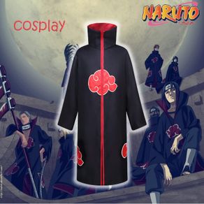 Naruto Shippuden Akatsuki Hokage Robe Cloak Coat Anime Cosplay Costume  Halloween