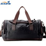 Scione Top Quality PU Leather Fitness Training Bags For Men Durable Multifunction Handbag Outdoor Sporting Tote For Male