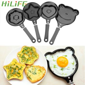 HILIFE Non-stick Frying Pan Pancake Maker Breakfast Egg Pot  Mini Flip Omelette Mold Cooking Tool