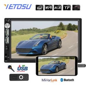 HEVXM Car 2 Din Mp5 Player Wireless Auto Radio Stereo Media Player  Universal 7in Touch Screen Player 7010 PLUS Prices and Specs in Singapore, 01/2024