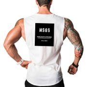 New Workout Fashion Stringer Bodybuilding Stringer Gym Tank Top Men Clothing Fitness Singlets Sleeveless Muscle Shirt Sport Vest