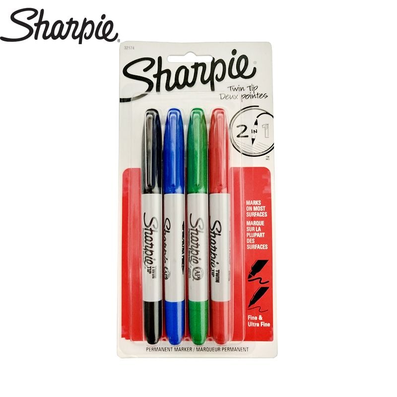 6 color Metallic sharpie 39100 gold silvery coppery marker,Markers