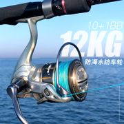 New MADMOUSE YA 3000 5000 Spinning Fishing Reel 5.2:1 Gear Ratio 10+1BB 12-16kg Drag Power Pre-Loading Spinning Wheels