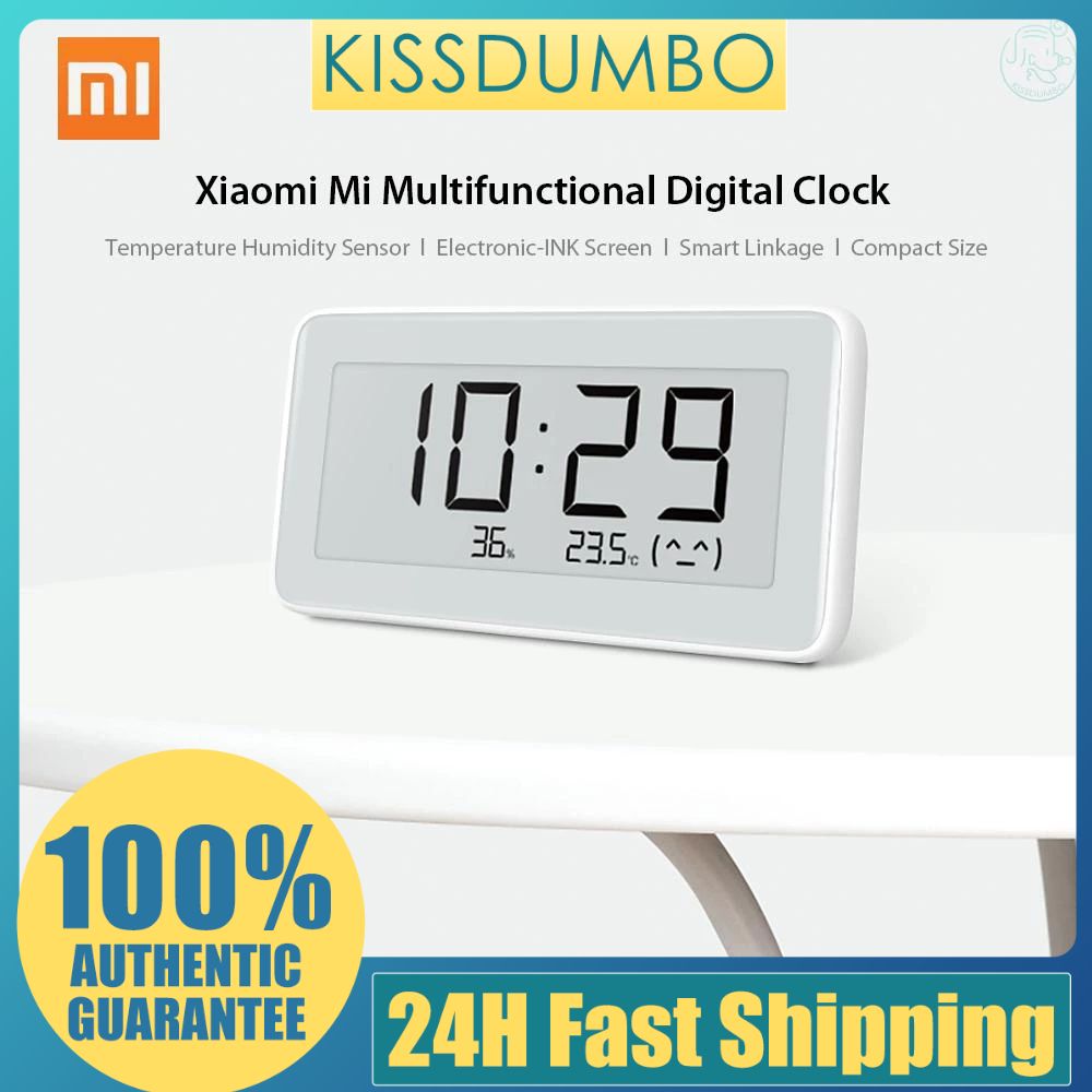 Xiaomi Mi Original Multifunctional Digital Clock Electronic-INK