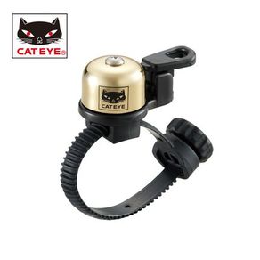 CATEYE Bell Rings Cycling Bike Bicycle Copper MTB Road Ring Copper Folding Bicycle Loud Horn Bells Bike Accessories